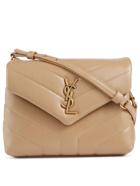 ysl loulou toy bag dark beige|YSL toy loulou dark beige.